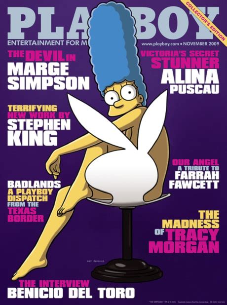 marge simpson nu|Marge Simpson Covers Playboy .